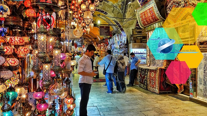 زمان حراجی بازار بزرگ استانبول ، زیما سفر 